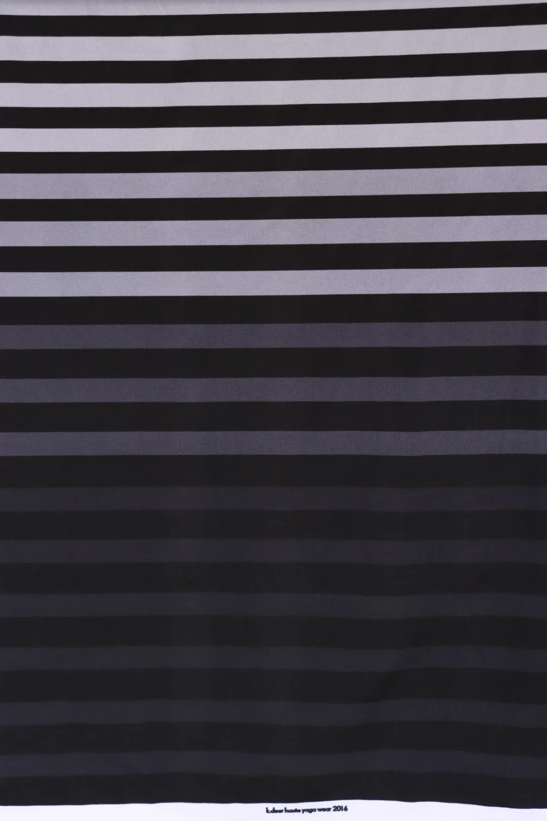4YD 8IN REMNANT; Cloud/Silver/Lead/Shadow K-Deer Signature Stripe Athletic Nylon/Spandex