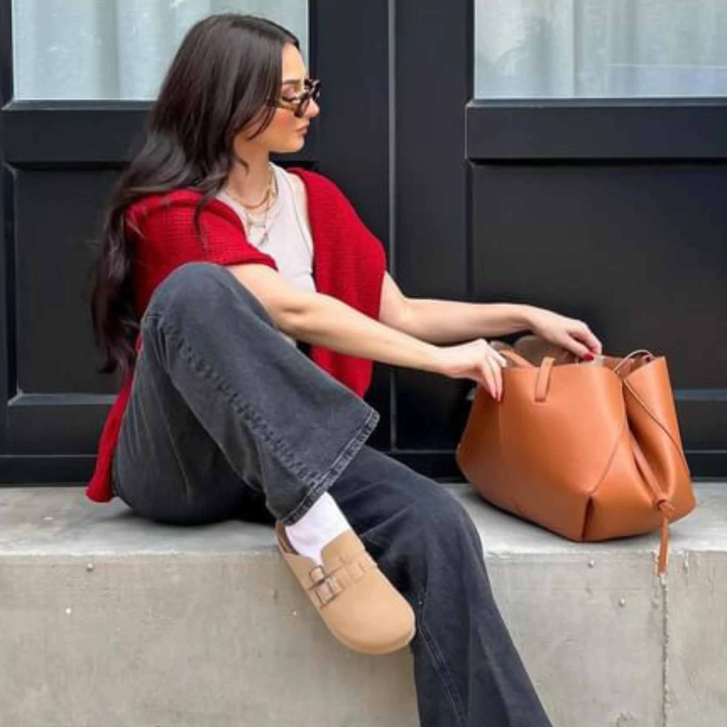 Abel Plus Taupe Clogs