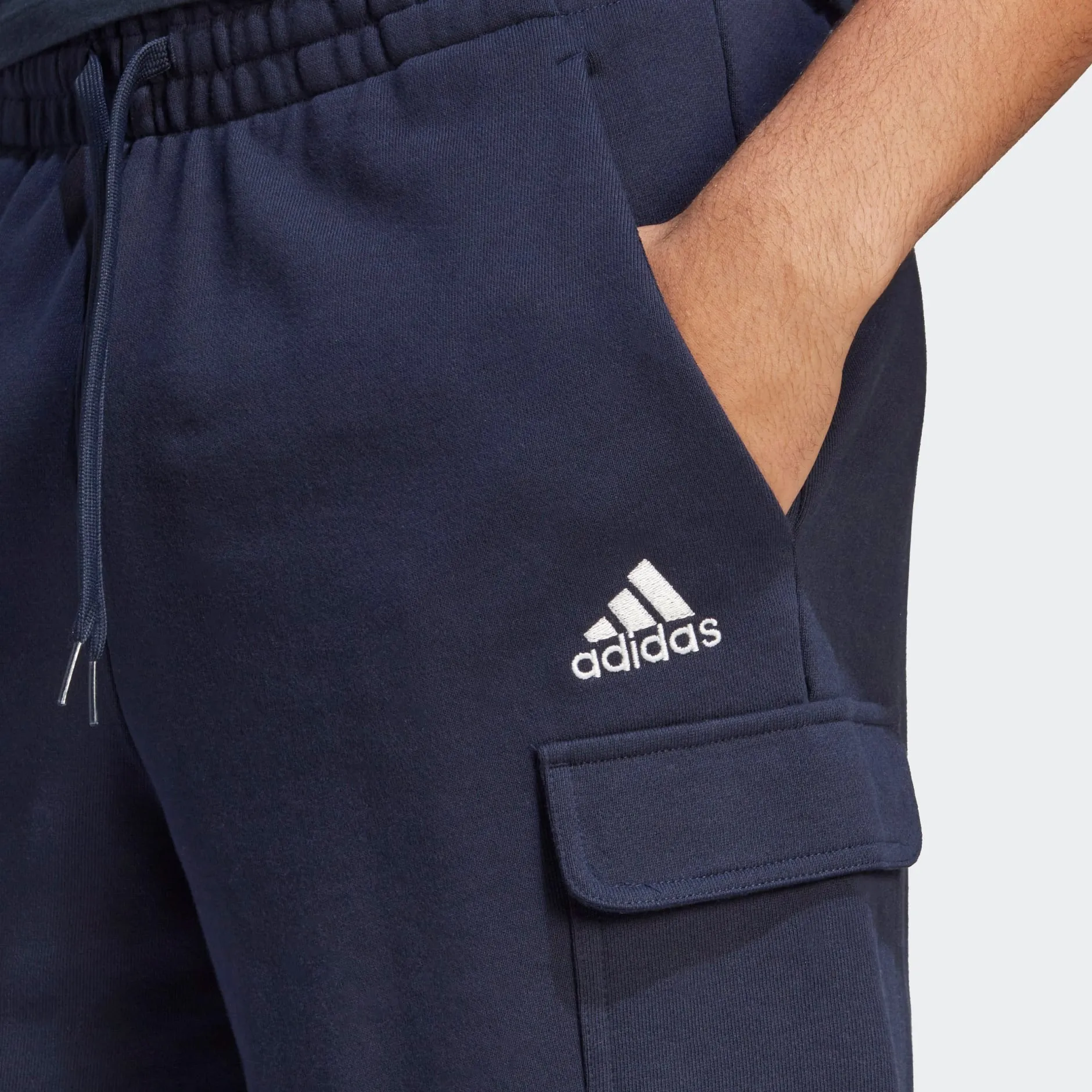 ADIDAS ESSENTIALS FRENCH TERRY CARGO SHORTS - HA4339