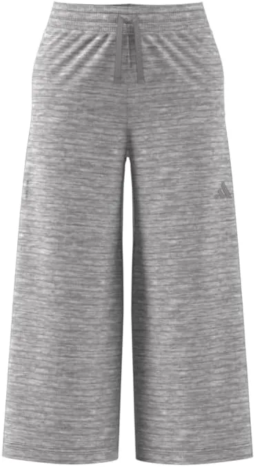 adidas Women's All Szn Ribbed 7/8 Length Wide Leg Pants