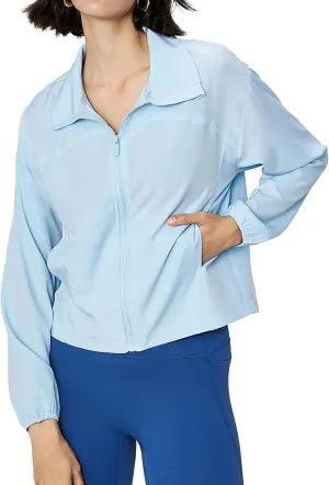 altiland Women's UPF 50  Sun Protection Outdoor Workout Running Jackets Zip Up Lightweight Cooling Shirt