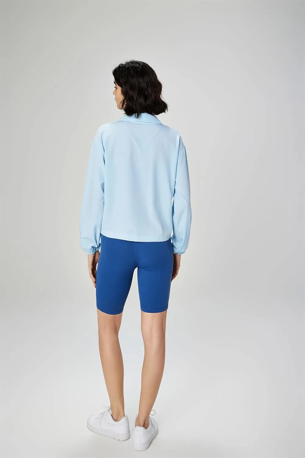 altiland Women's UPF 50  Sun Protection Outdoor Workout Running Jackets Zip Up Lightweight Cooling Shirt
