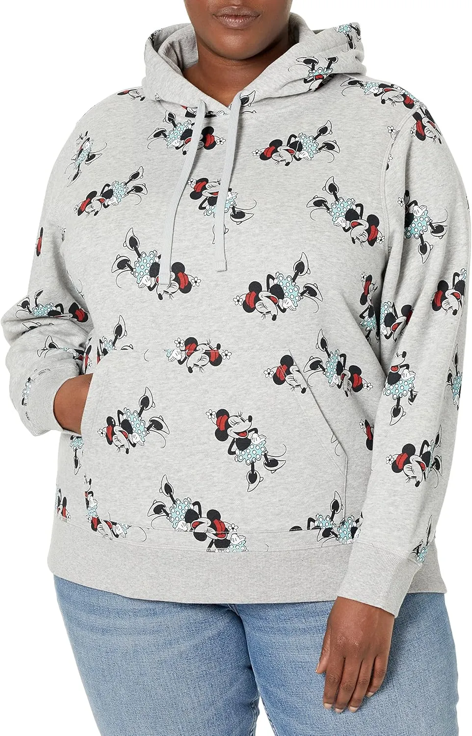 Amazon Essentials Disney | Marvel | Star Wars | Princess Women's Fleece Pullover Hoodie Sweatshirts (Available in Plus Size)