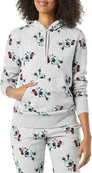 Amazon Essentials Disney | Marvel | Star Wars | Princess Women's Fleece Pullover Hoodie Sweatshirts (Available in Plus Size)