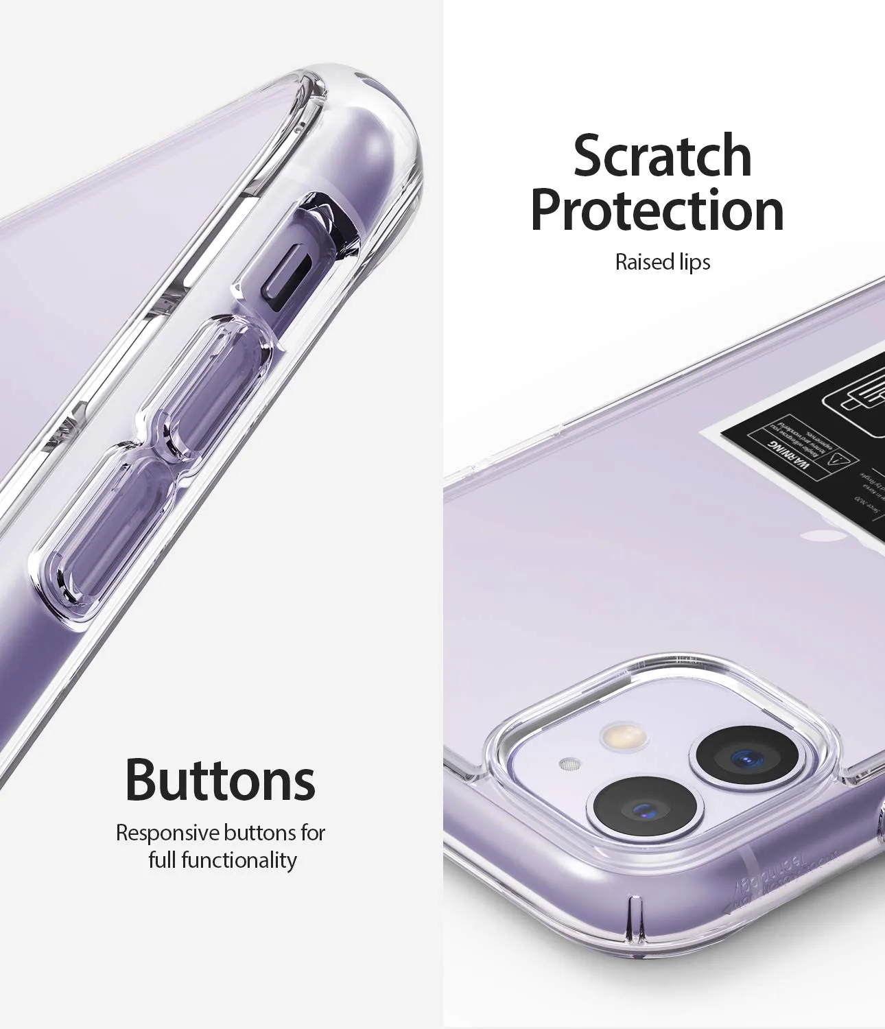Apple iPhone 11 Back Cover Case | Fusion Design - NEW YORK : LABEL