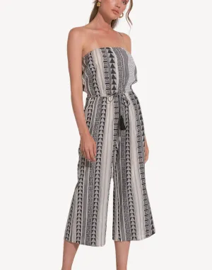 Arrow Aztec Bandeau Jumpsuit
