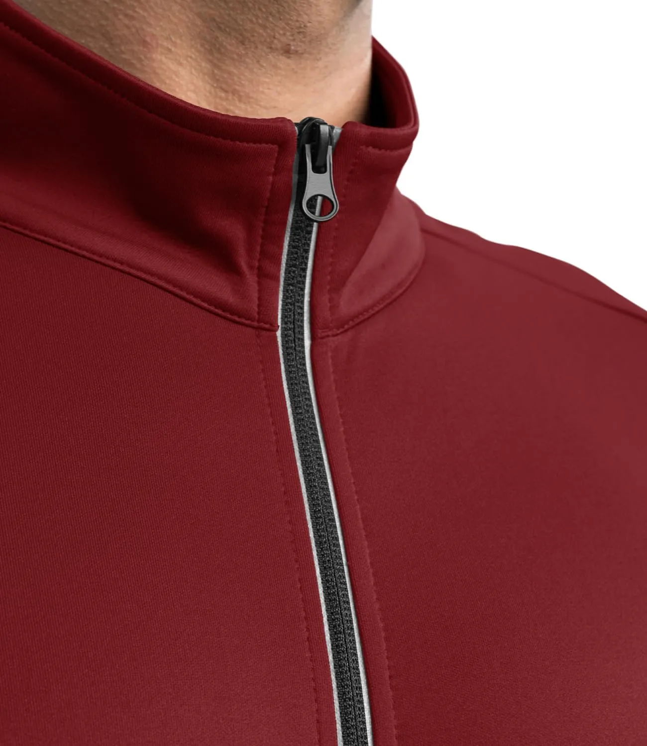 BASUDAM Men's Track Jackets Lightweight Warm Up Casual Coat Athletic Workout Running Jacket with Zipper Pockets
