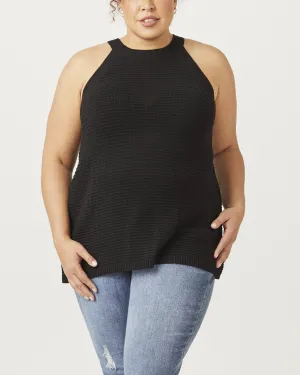 Bella Halter Top | Black