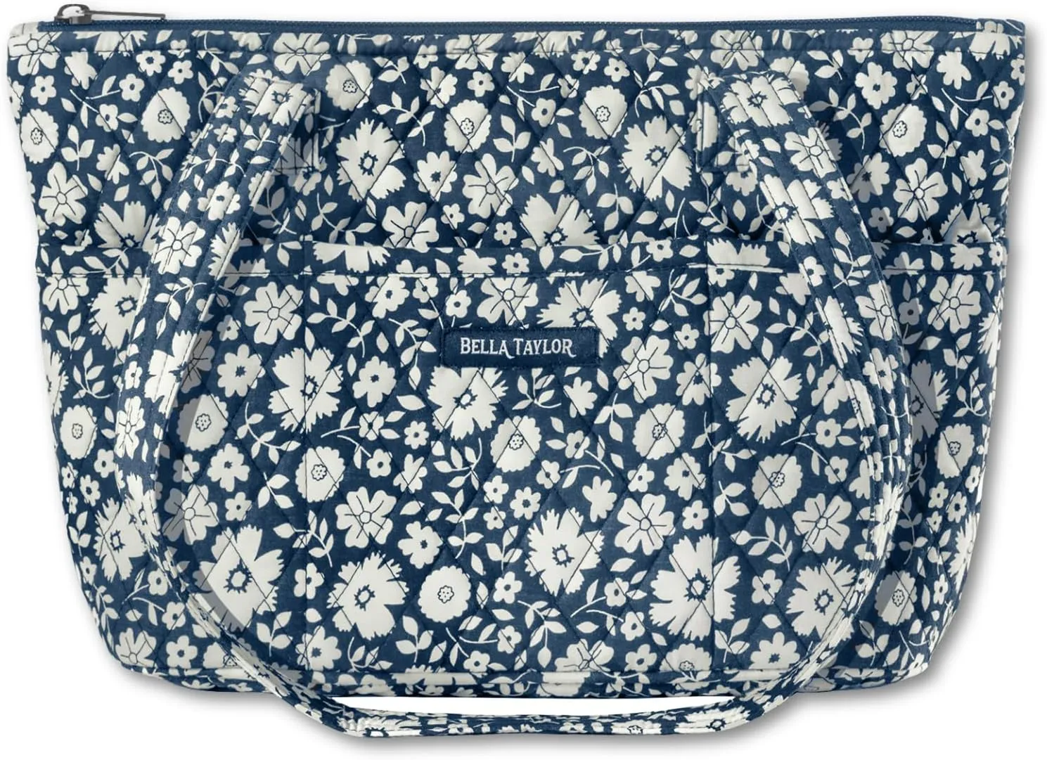 Bella Taylor Small Tote | Lightweight Quilted Fabric Purses for Women
