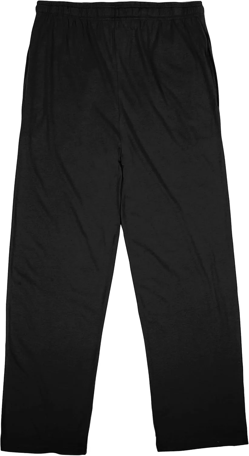 Bioworld Men's 2pk Black Sleep Pajama Pants
