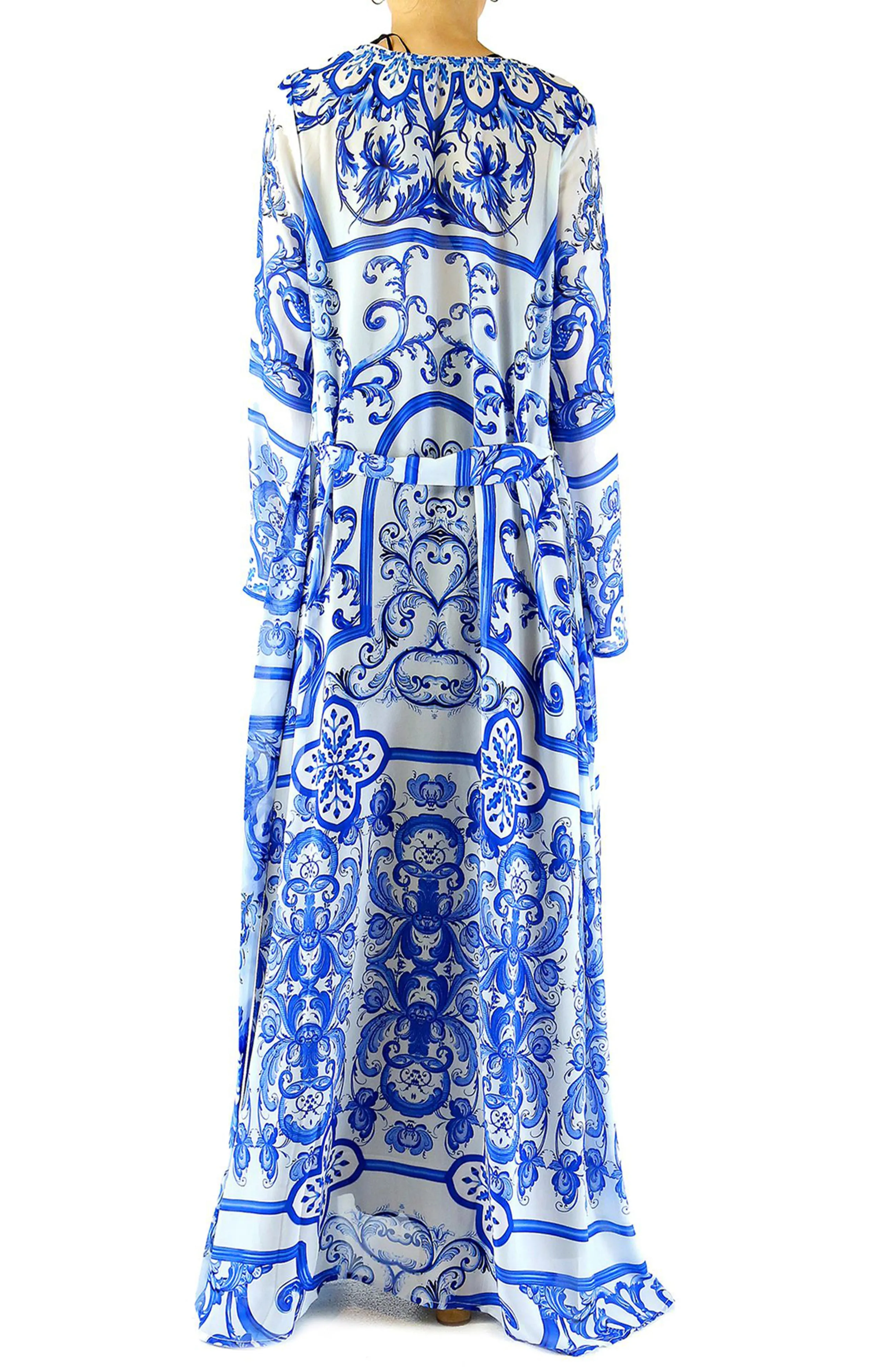Blue Swimsuit Cover up