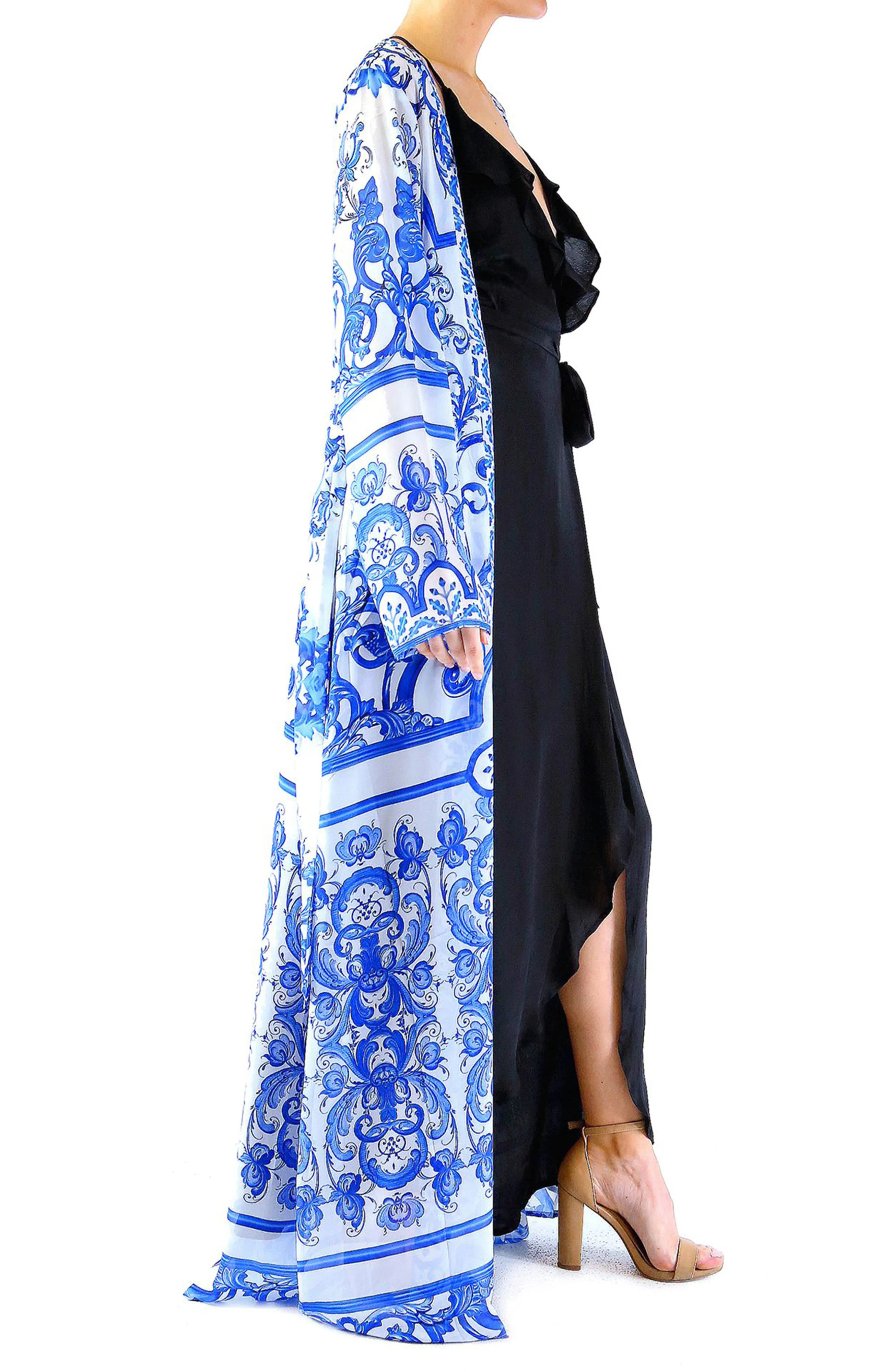 Blue Swimsuit Cover up
