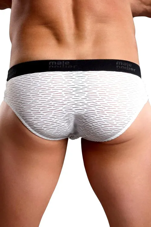 Brazilian Artigo Low-Rise Bikini Brief Underwear - White -Clearance