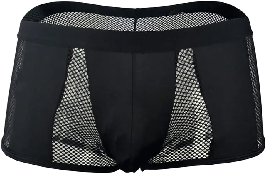 COMLIFE Bulge Pouch Enhancing Underwear for Men Breathable Boxer Briefs Trunks Underpanties