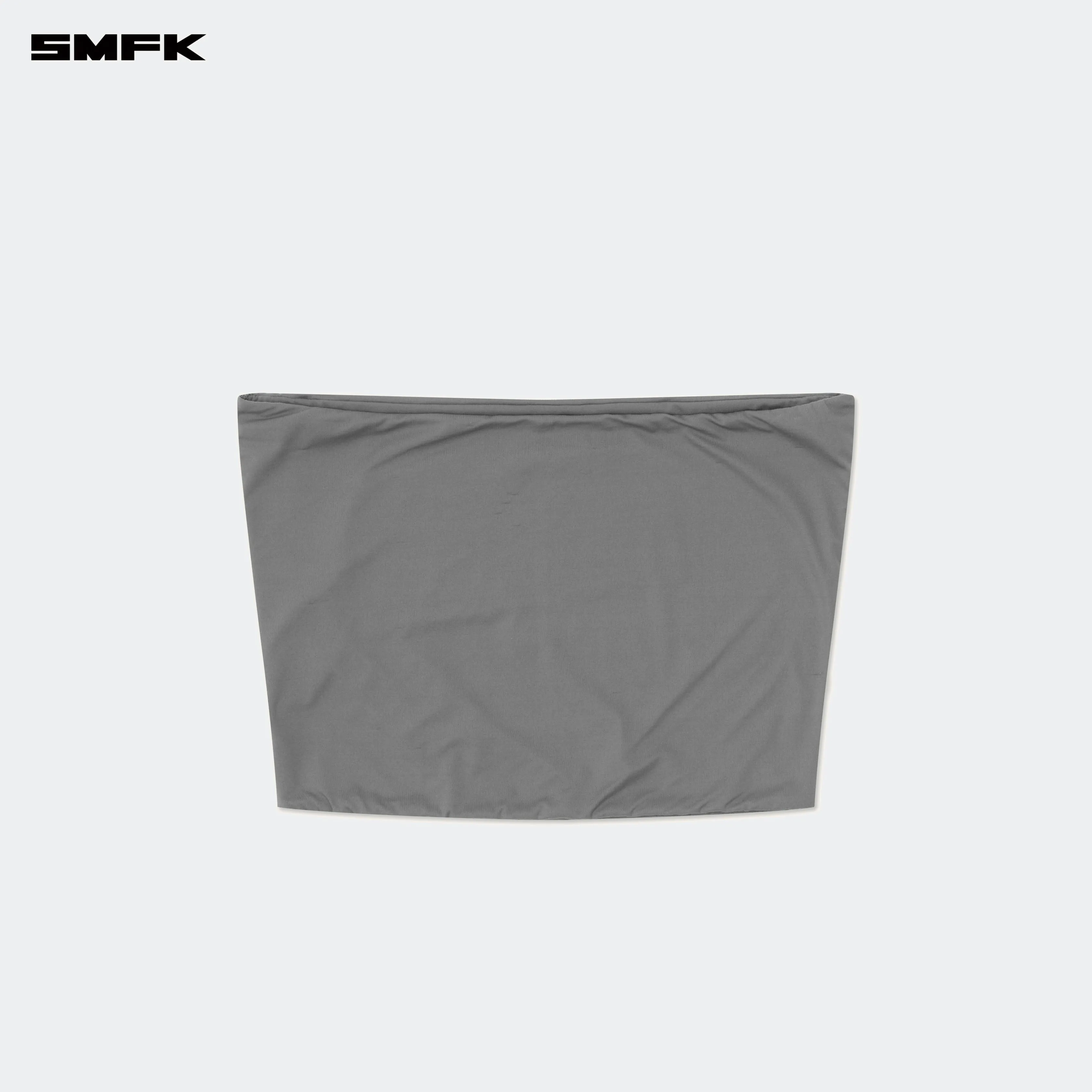 Compass Hug Skin Tube Top Dark Gray