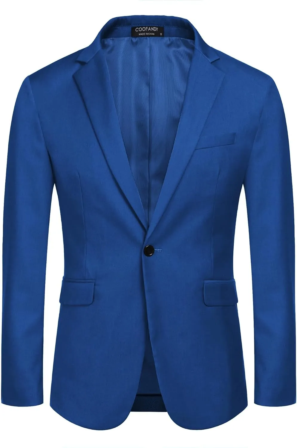 COOFANDY Mens Sport Coat Casual Blazer One Button Business Suit Jacket