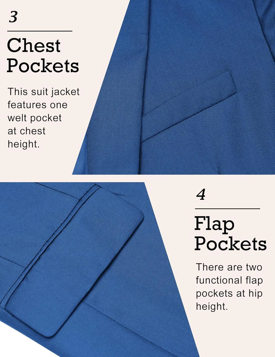 COOFANDY Mens Sport Coat Casual Blazer One Button Business Suit Jacket