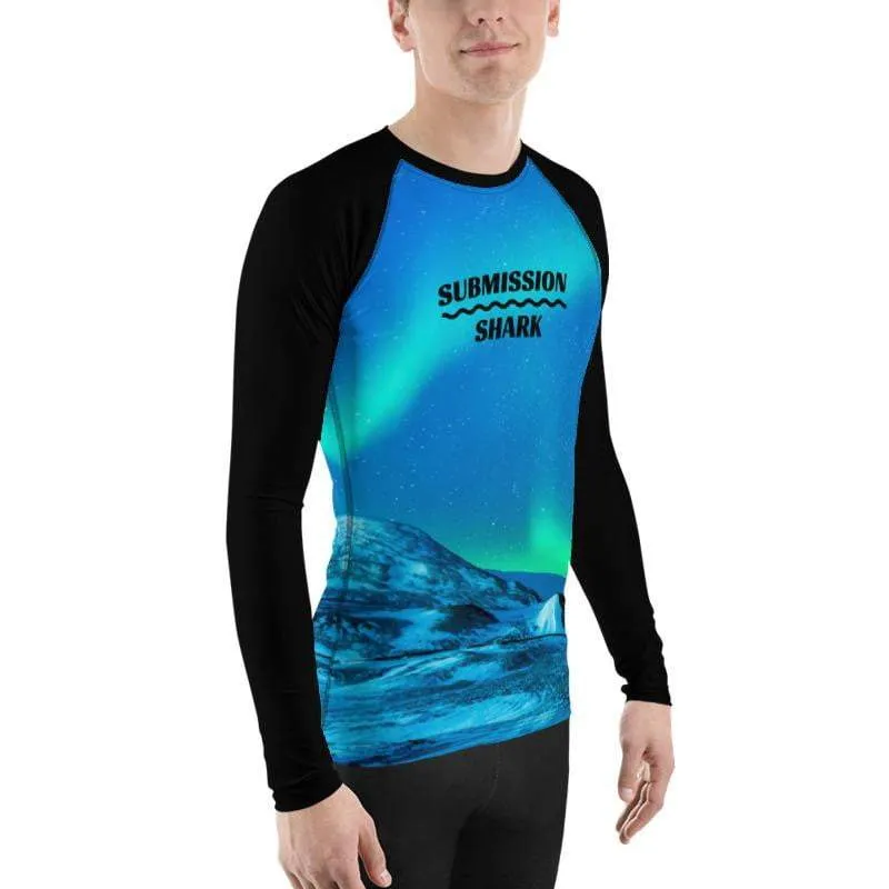 Cosmic Aurora ~ Men's BJJ Rash Guard
