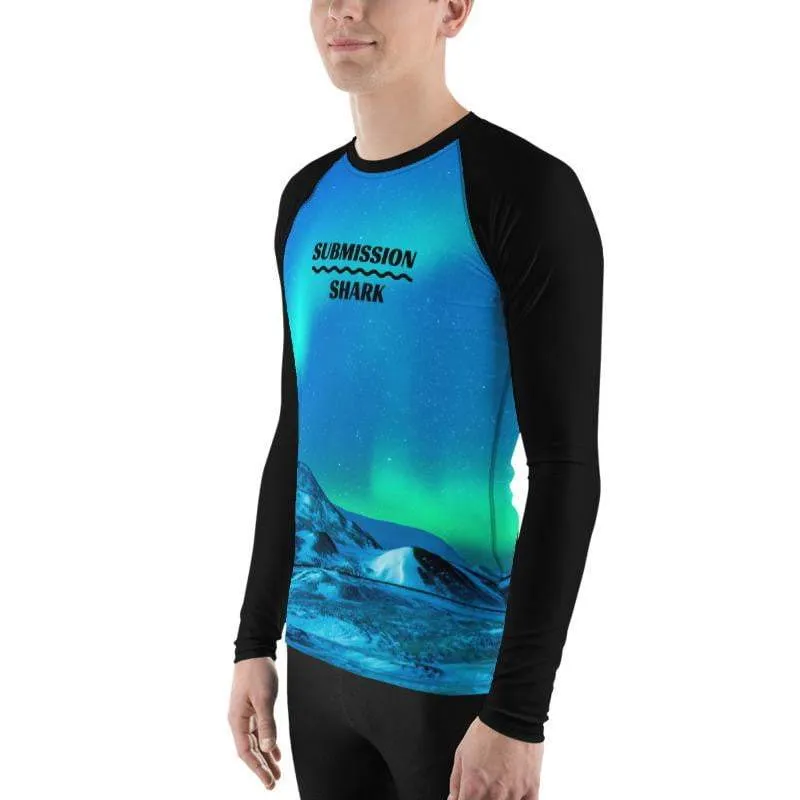 Cosmic Aurora ~ Men's BJJ Rash Guard