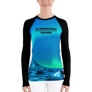 Cosmic Aurora ~ Women's Rash Guard