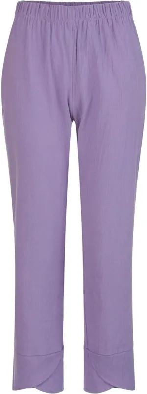 Cotton Linen Pants for Women Loose Fit Summer 2025 Casual Home Pants Elastic Waisted Straight Leg Trousers Beach Resort Wear