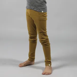 Cotton Nice Leggings - Golden Leaf - 6-12y