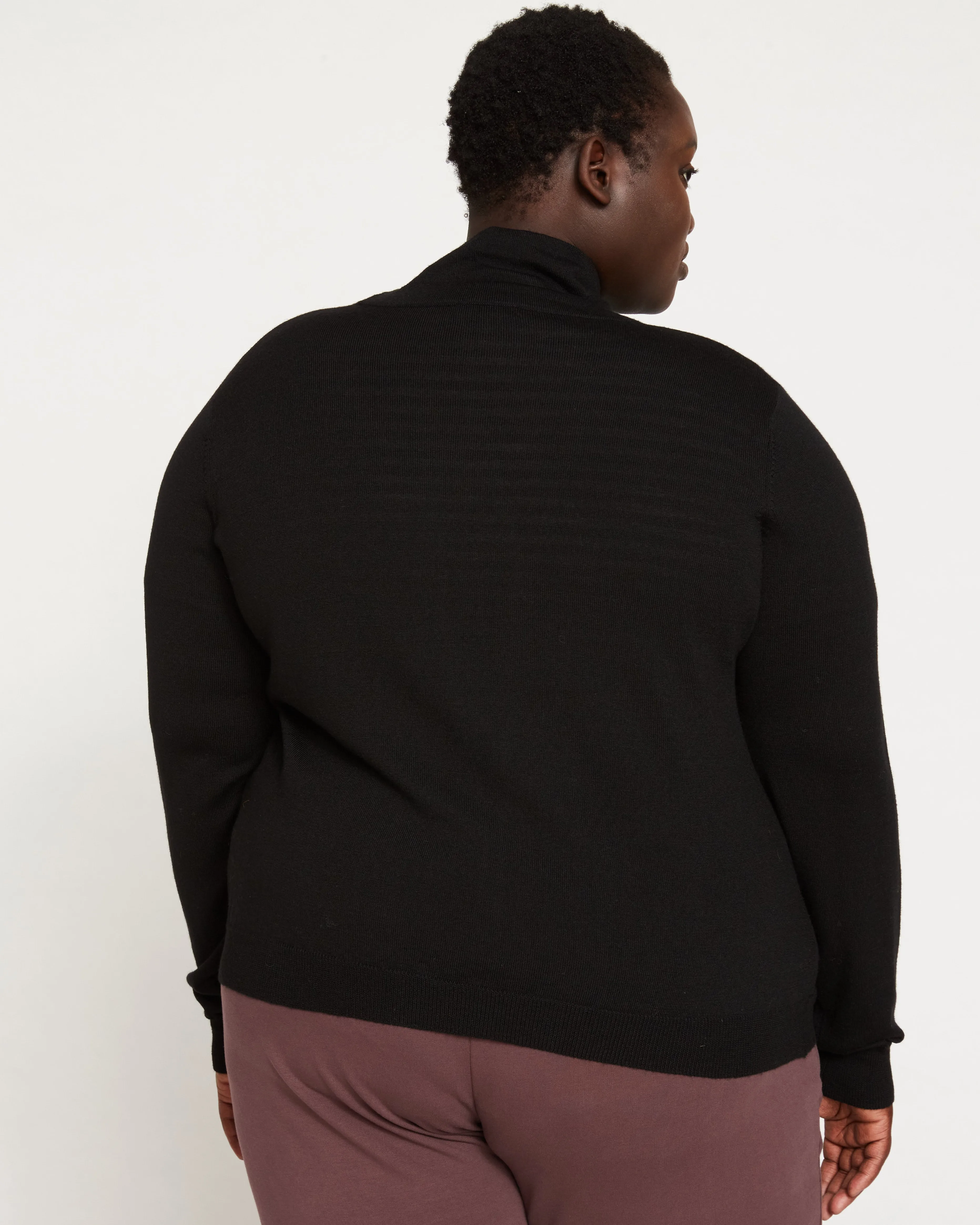 Curve Cardi - Black