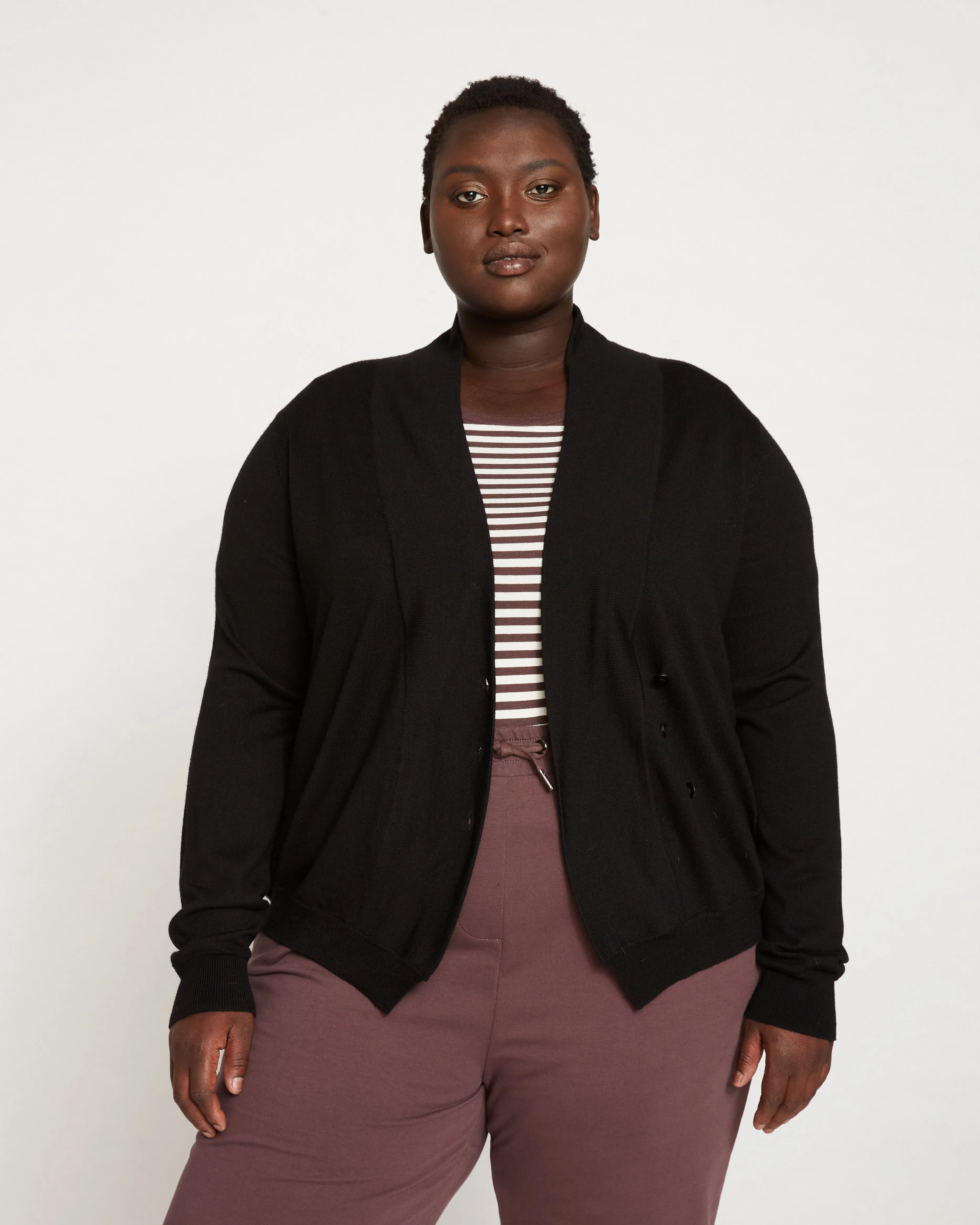 Curve Cardi - Black