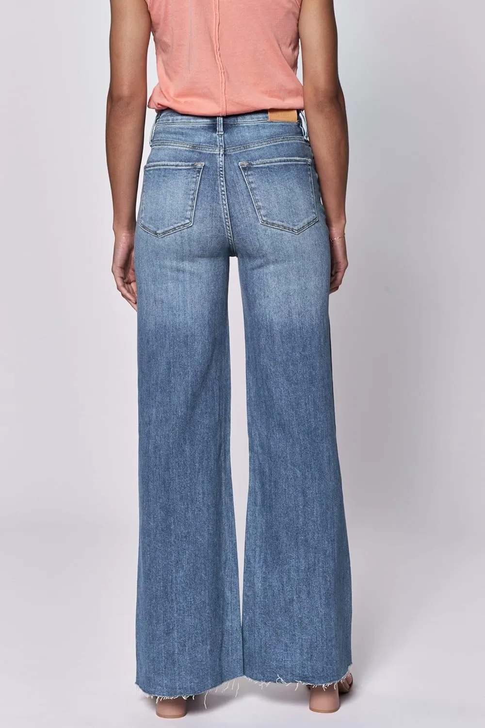 DEAR JOHN Fiona Women's Jeans Wide Leg High Rise Full Inseam
