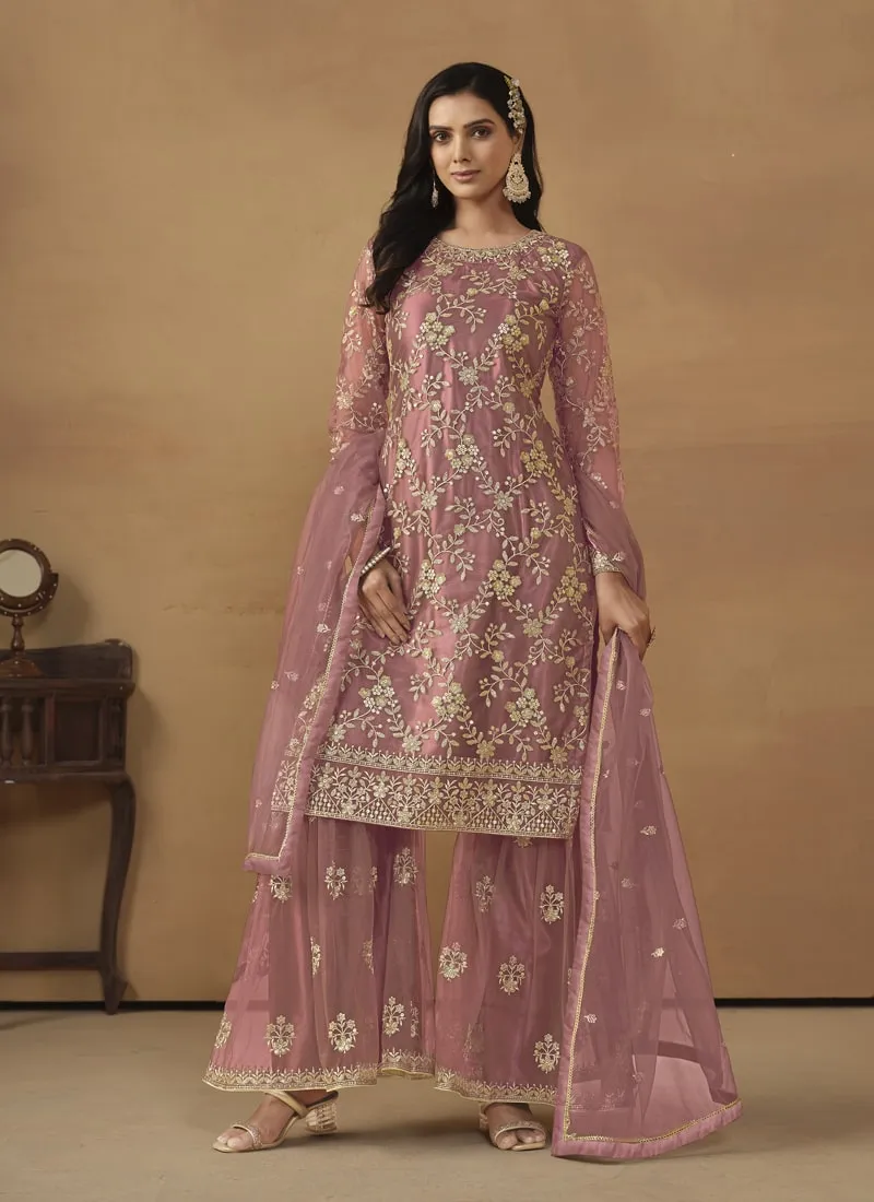 Designer Sharara Suit Ensemble