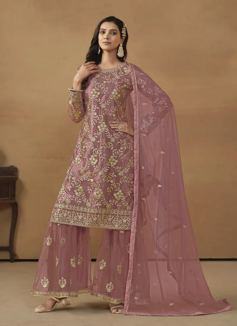 Designer Sharara Suit Ensemble