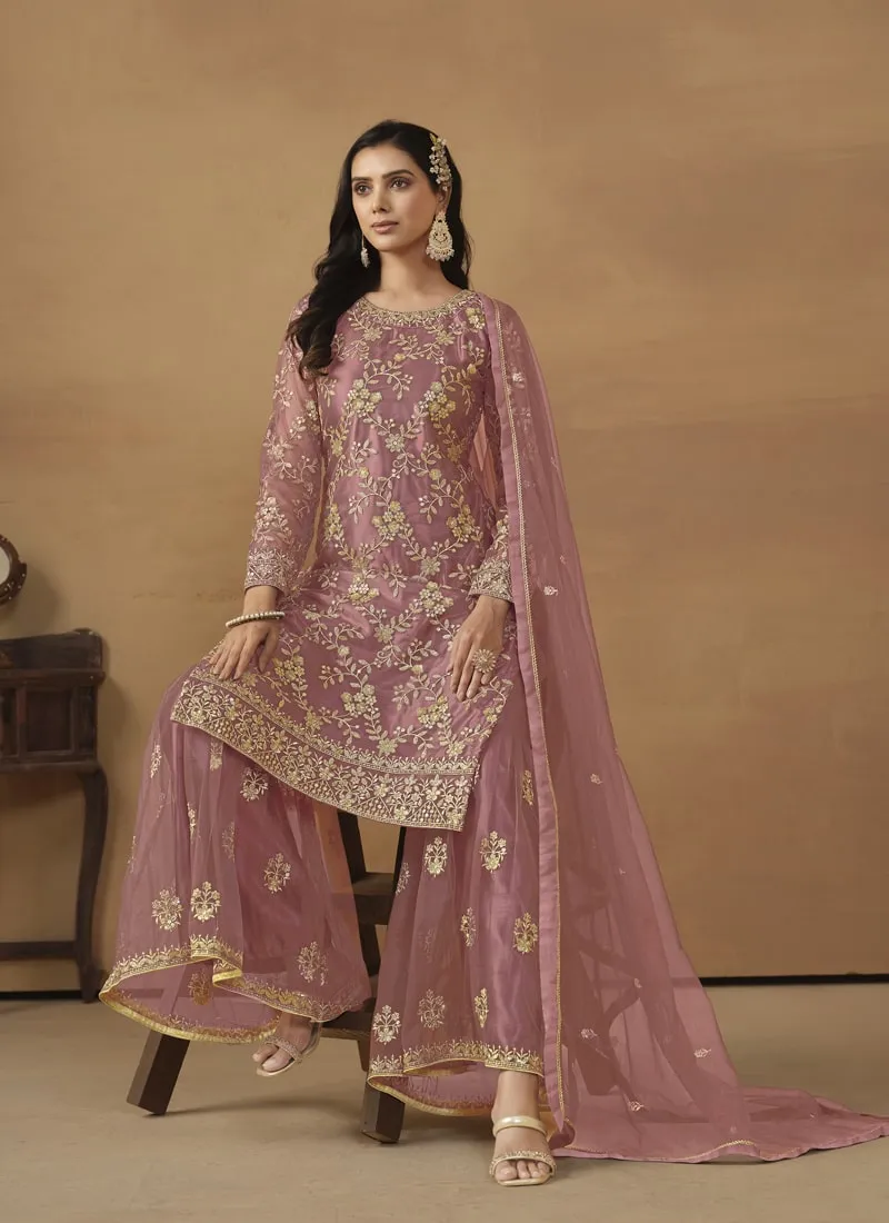 Designer Sharara Suit Ensemble