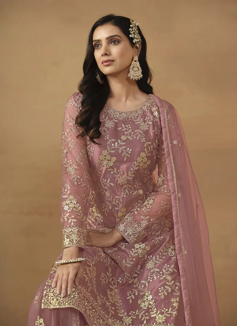 Designer Sharara Suit Ensemble