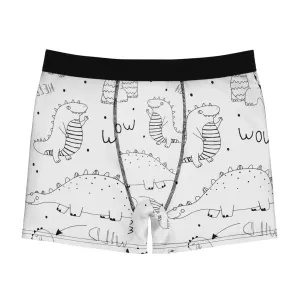 Doodle Dinosours - Inovax Men's Boxer Briefs