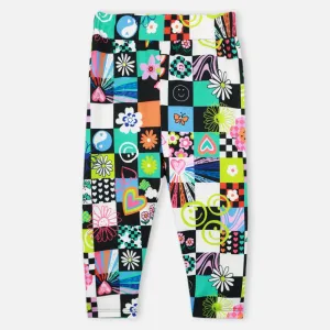 Elasticated Waist Printed Leggings
