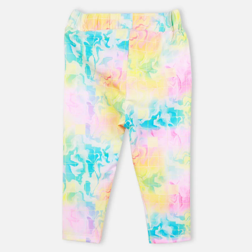 Elasticated Waist Printed Leggings