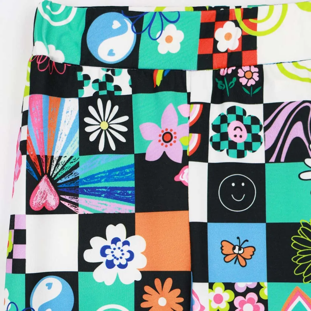 Elasticated Waist Printed Leggings