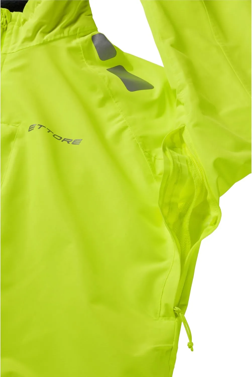 Ettore Mens Cycling Jacket Waterproof Breathable High Visibility - Night Eagle Evo