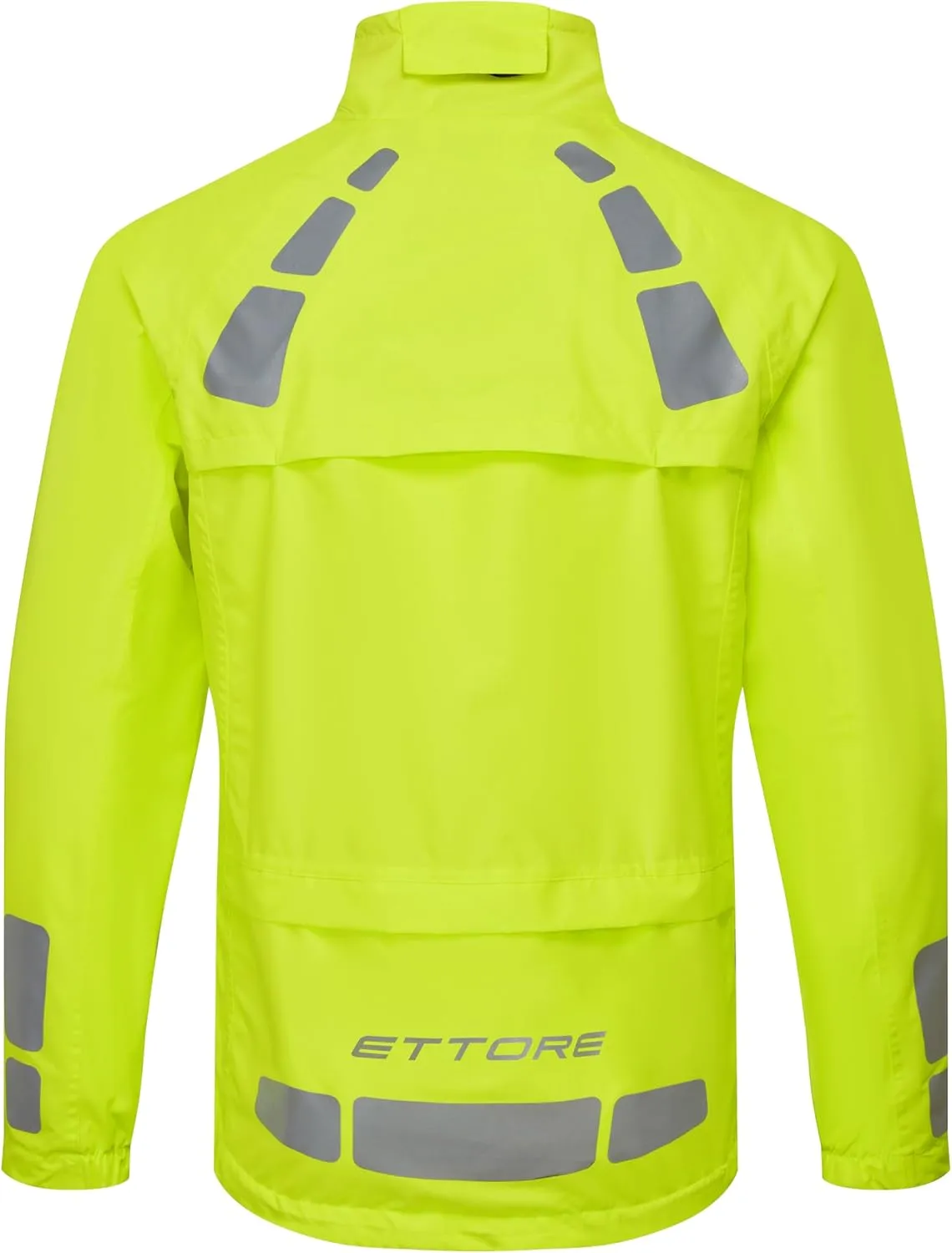 Ettore Mens Cycling Jacket Waterproof Breathable High Visibility - Night Eagle Evo