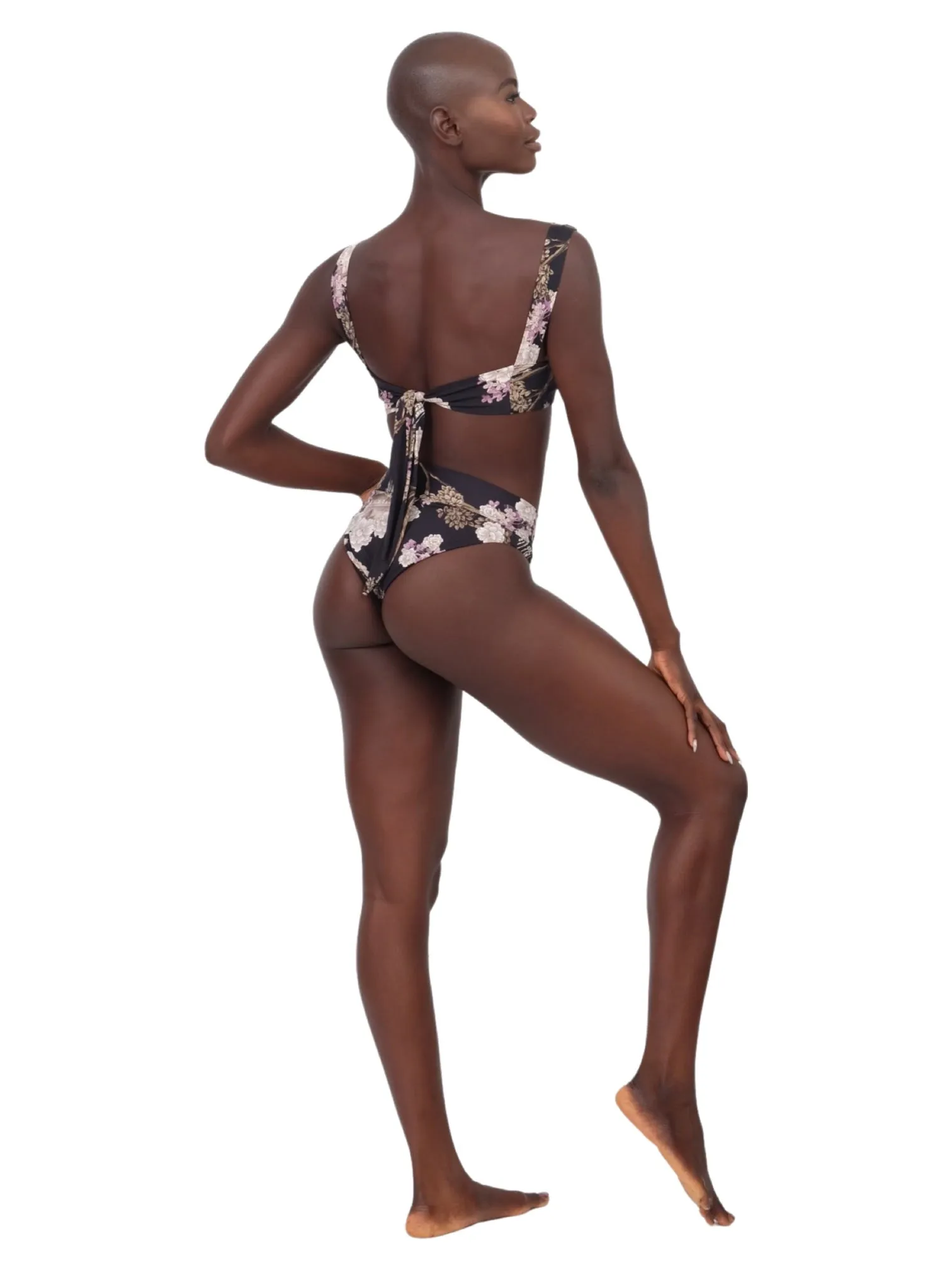 Exotico Retro Bikini Bottoms - Black
