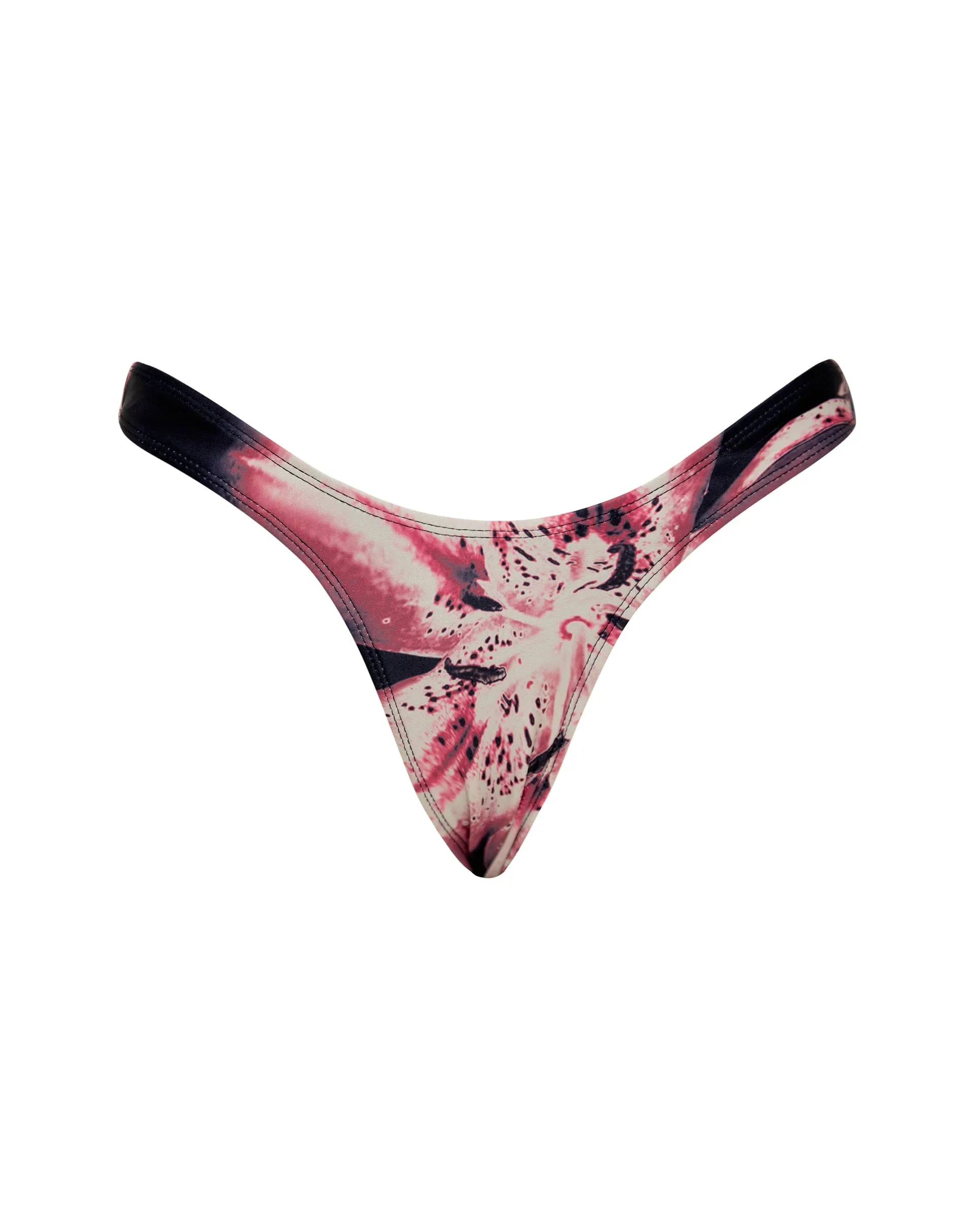 Farida Bikini Bottom in Lily Bloom