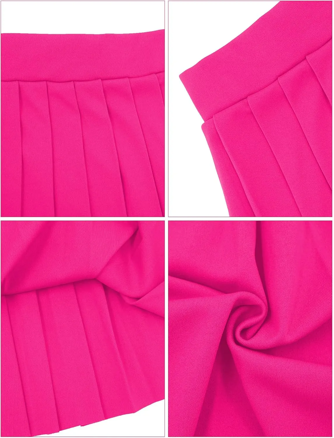 FEOYA Pleated Mini Skirts for Women High Waist Y2K Skirt Short Tennis Skirt A Line Skater Skirts
