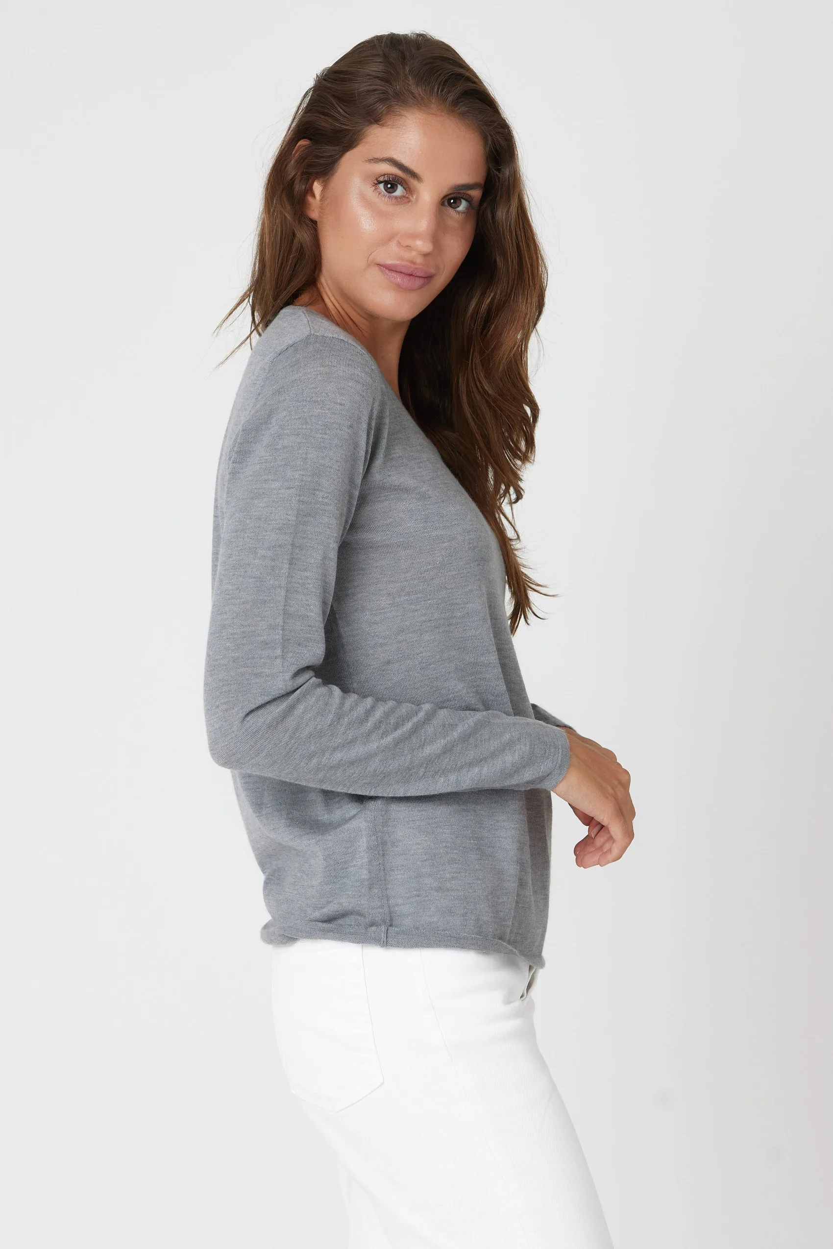 Fine Cashmere Crew Neck