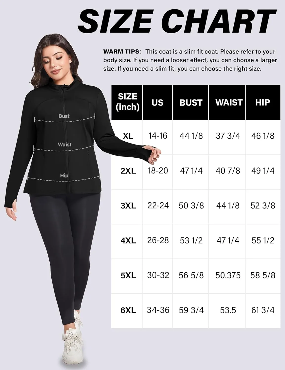 FOREYOND Plus Size Jackets for Women Athletic Workout Running Jacket Full Zip up Lightweight Yoga Tops with Thumb Holes