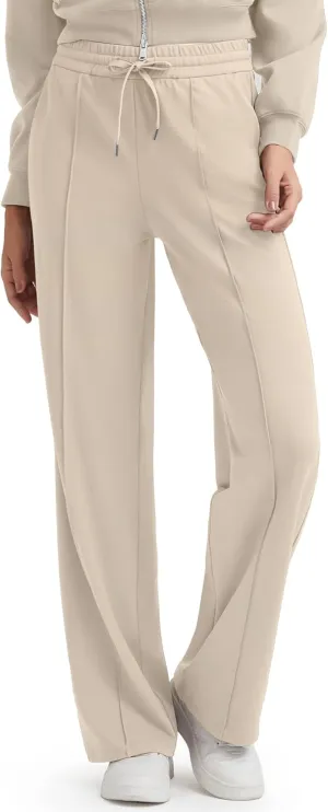 G4Free Womens Sweatpants Wide Leg Yoga Pants with Pockets Drawstring High Waist Casual Lounge Pants Petite/Regular/Tall