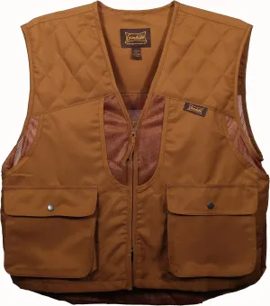 Gamehide Breathable Mesh Panel Upland Quail Hunting Vest (Marsh Brown, X-Large)