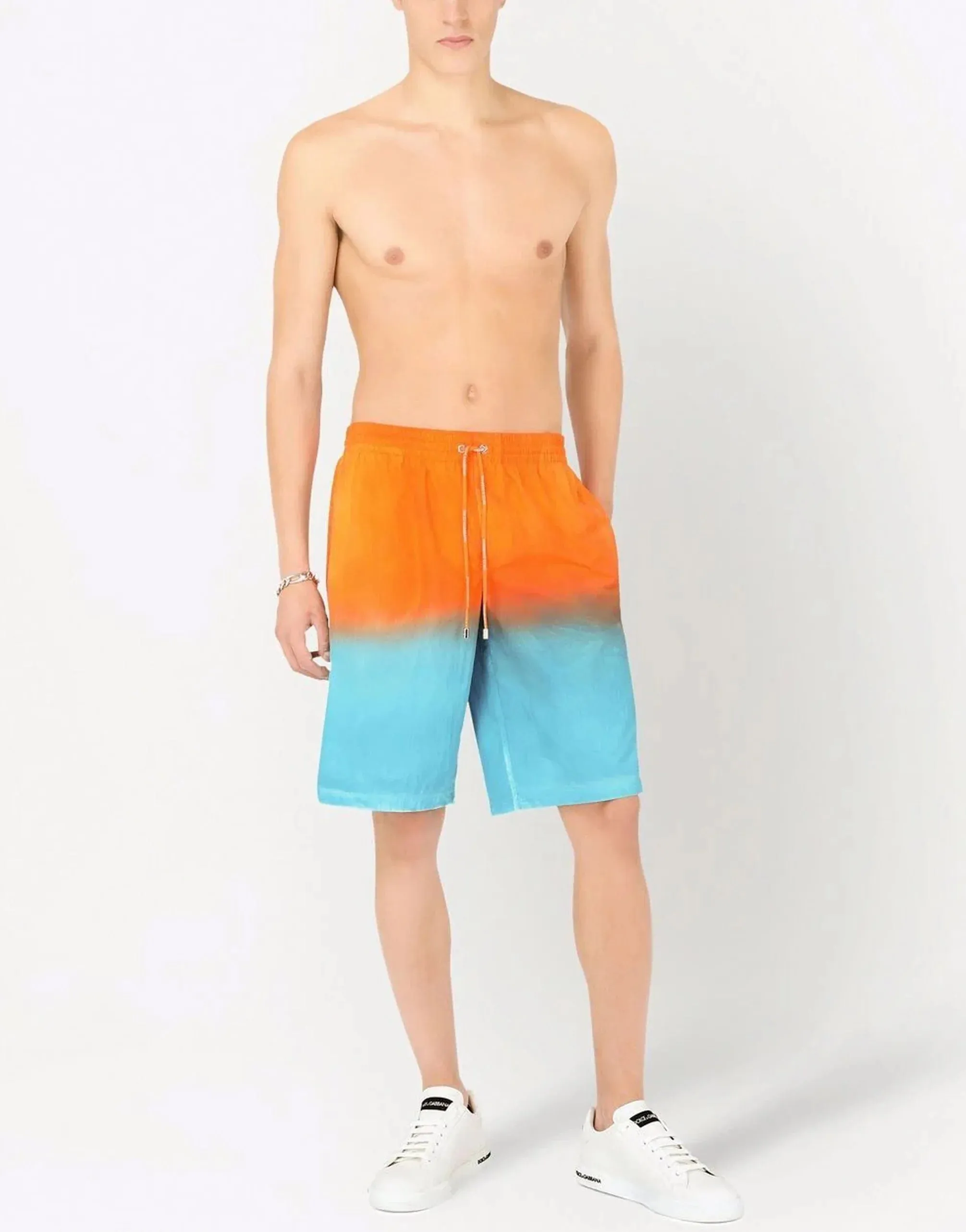 Gradient-Effect Swimming Shorts