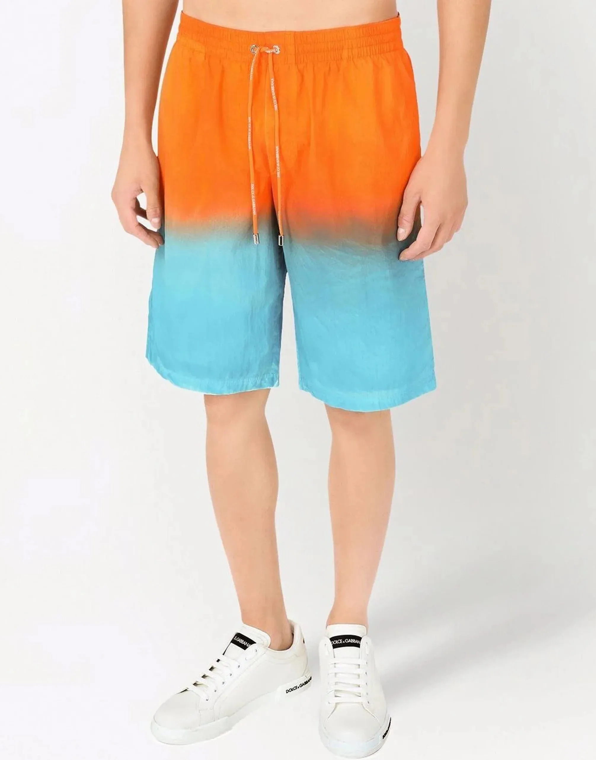 Gradient-Effect Swimming Shorts