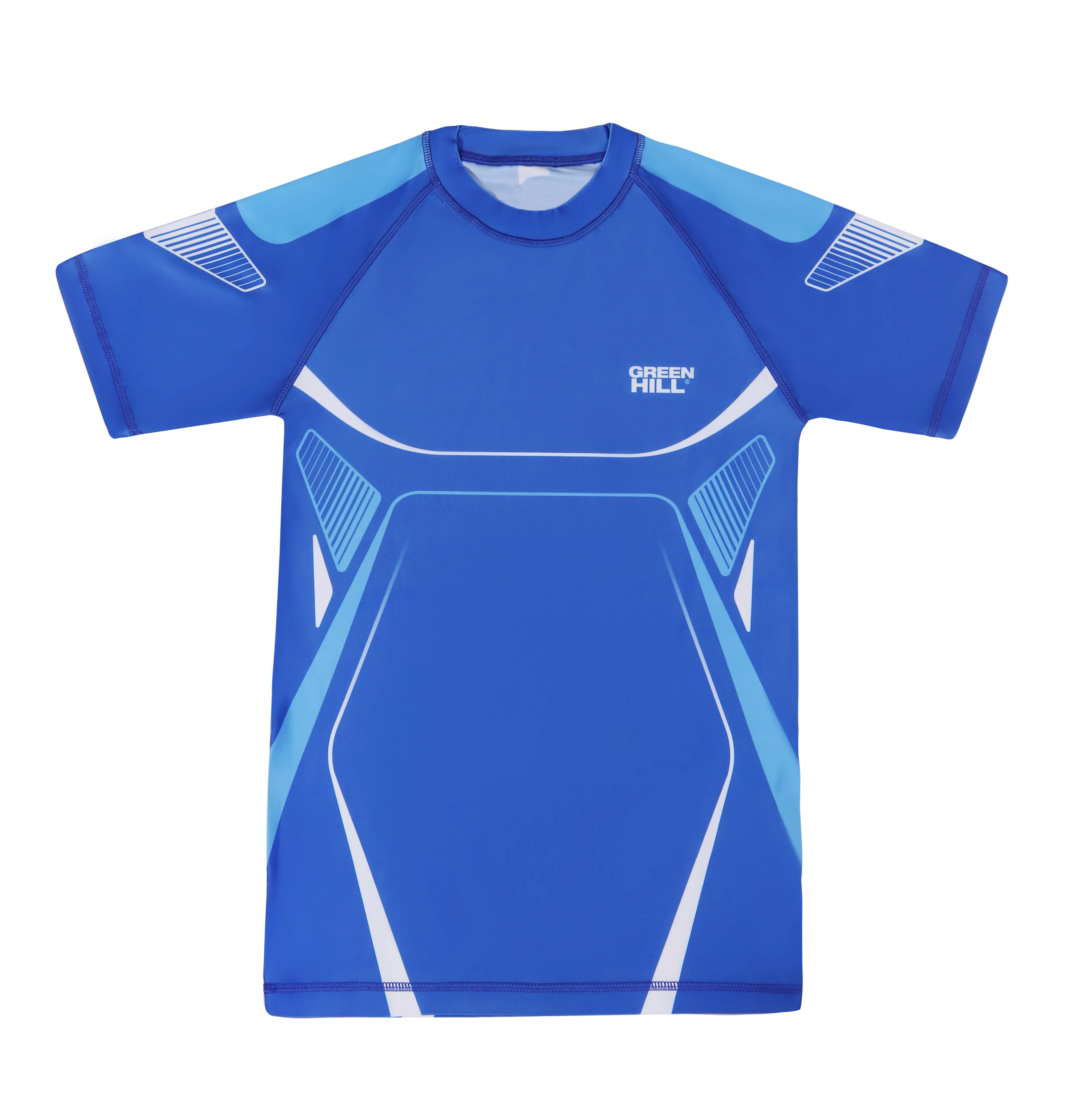 Green Hill Sublimated Rash Guard Blue 2023