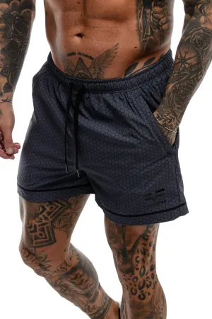 GymFreak Mens HEX Shorts - 3.5 inch